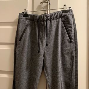 Wool joggers